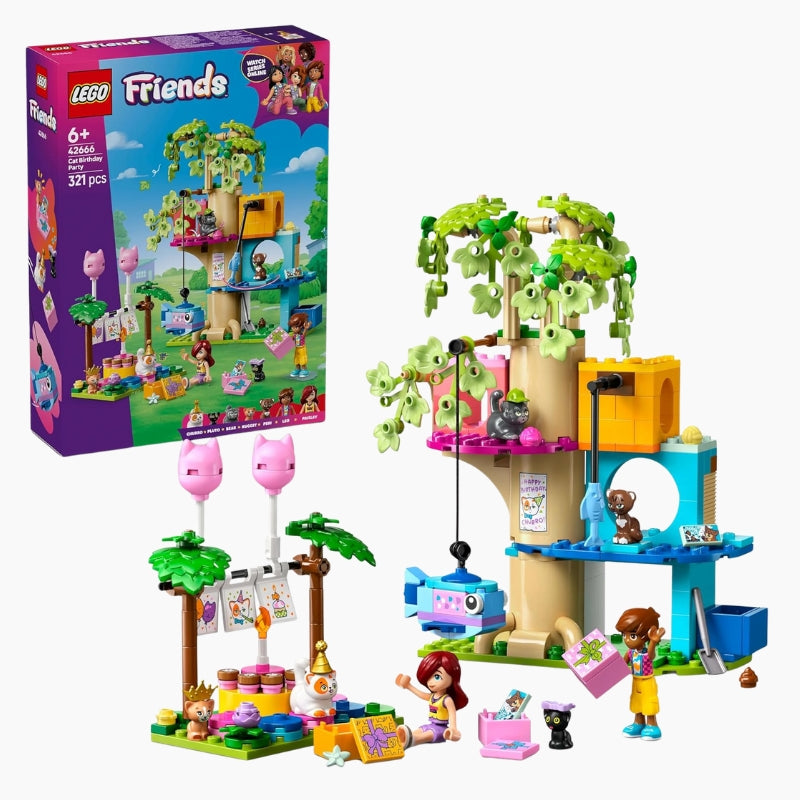 LEGO Friends La Fête d’Anniversaire et l’Arbre à Chats