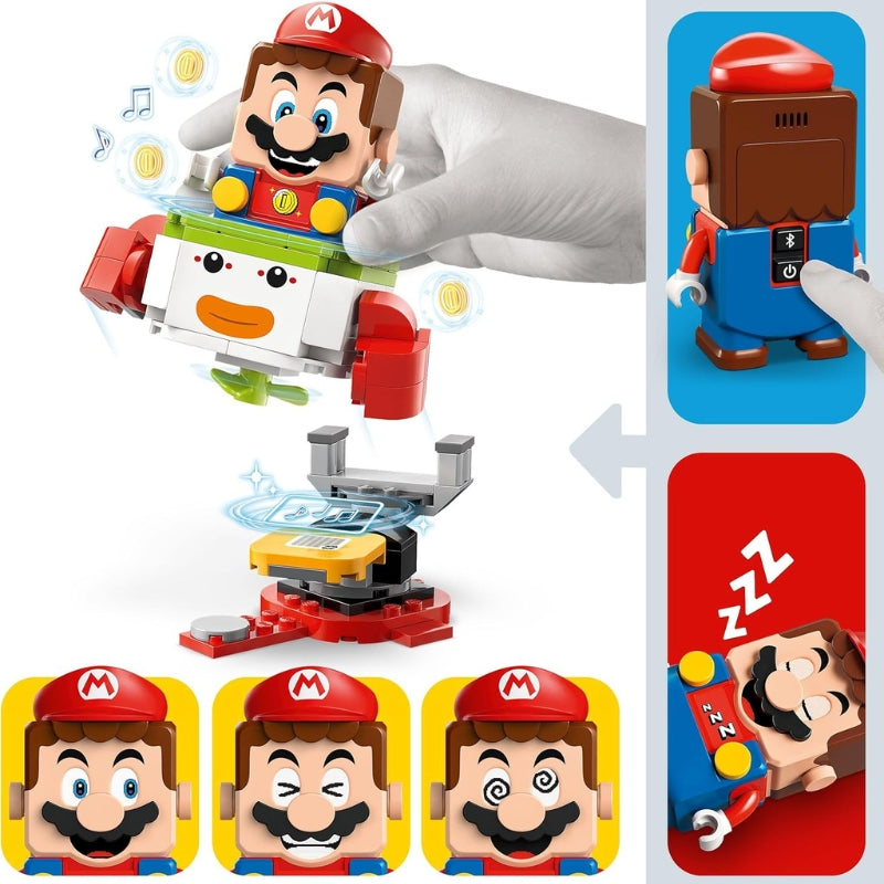 LEGO Super Mario Les Aventures de Mario Interactif – Set de Démarrage avec Bowser Jr. et Yoshi (71439)