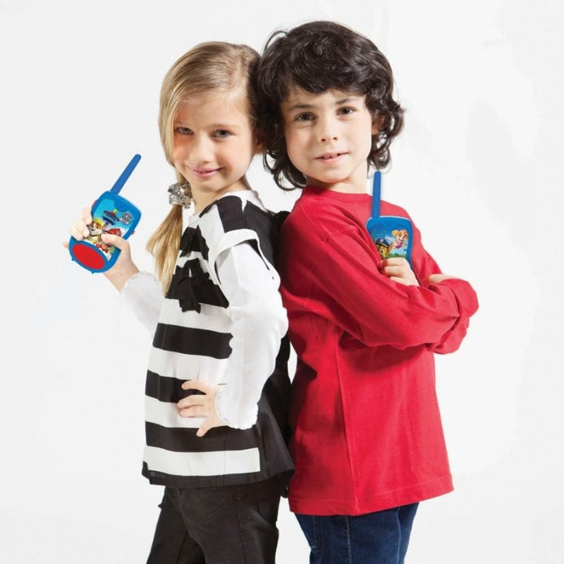 Talkie Walkie Pat Patrouille – Set 2 pièces avec clip ceinture pour enfants