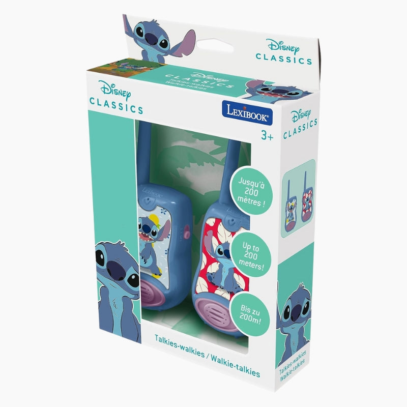 Talkie Walkie Stitch – Lexibook TW12D pour Enfants dès 3 Ans