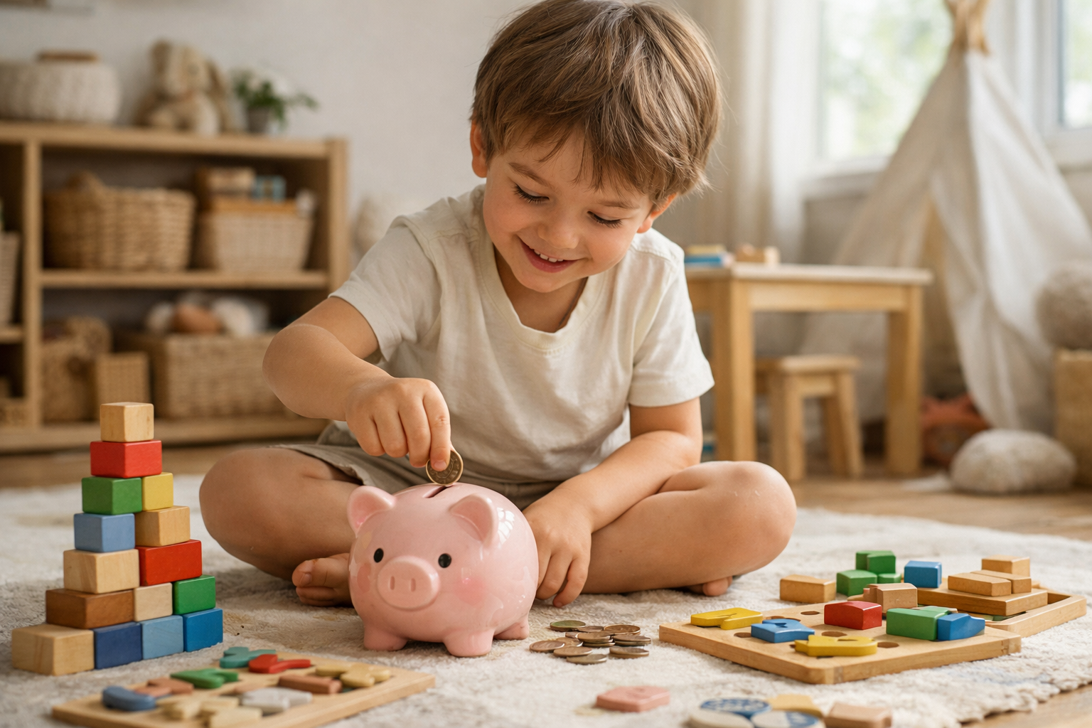 Les jouets éducatifs qui aident les enfants à devenir plus autonomes