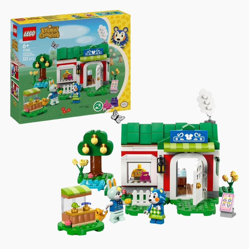 LEGO Animal Crossing Boutique de vêtements des sœurs