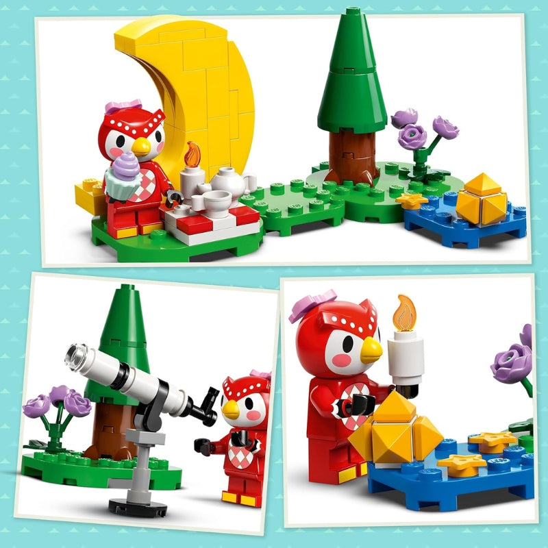 LEGO Animal Crossing Observation des étoiles – Set 77053 avec Céleste, télescope et éléments cosmiques