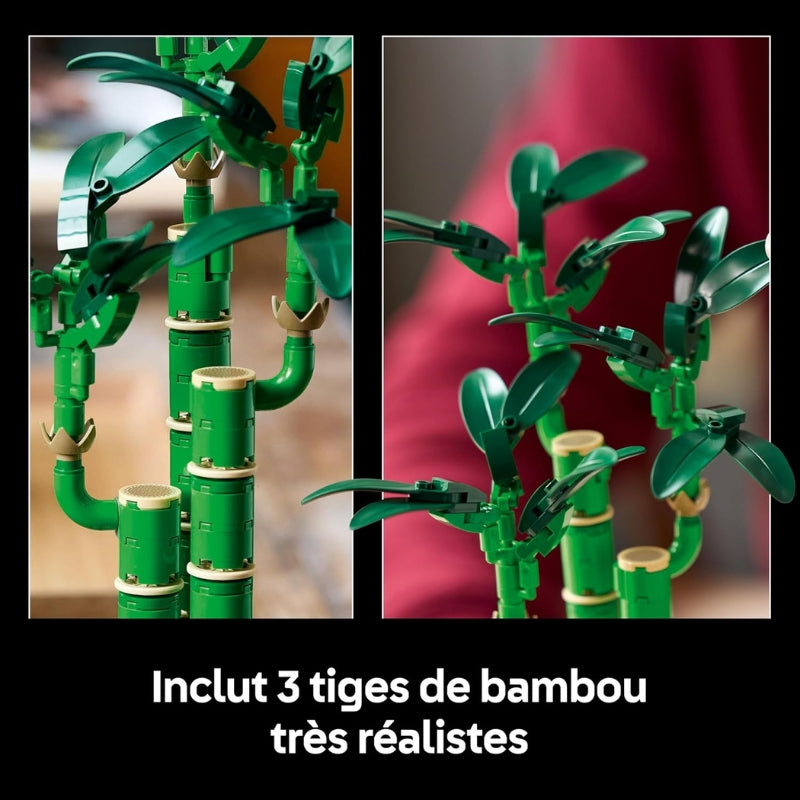 LEGO Bambou – Plante artificielle décorative à construire pour adultes