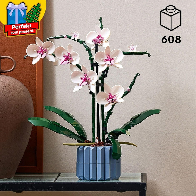 LEGO Orchidée – Set de fleurs artificielles à construire pour adultes