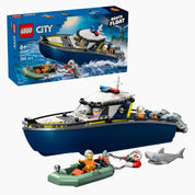 LEGO City La Course Poursuite en Bateau de Police