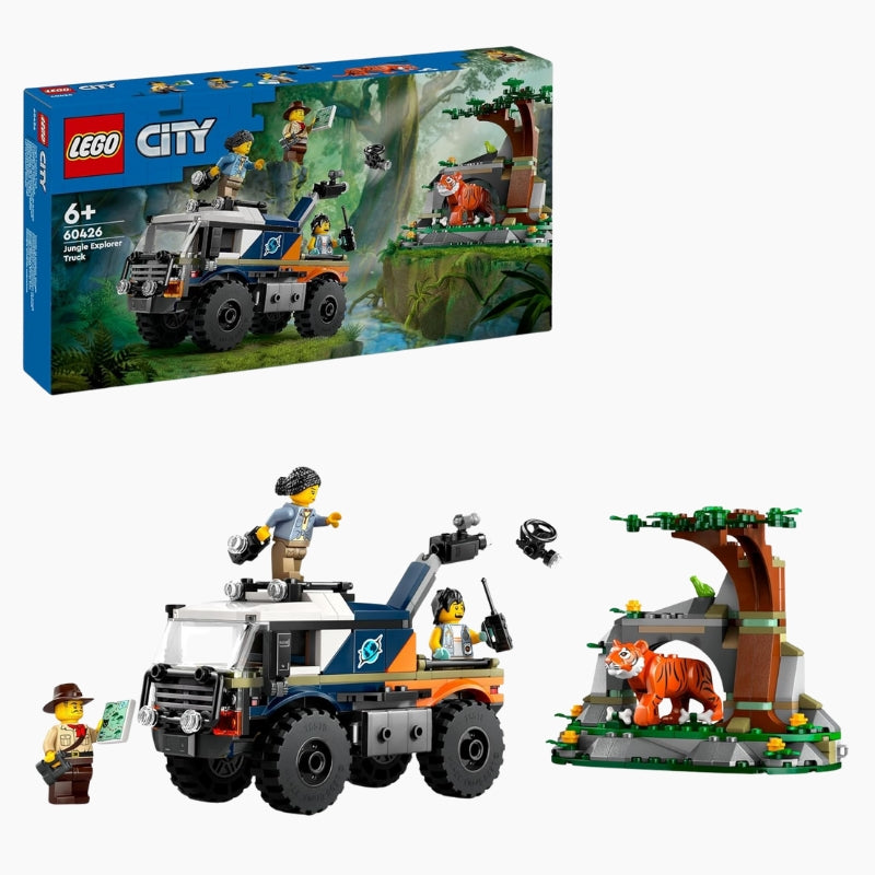 LEGO City Le Camion Tout-Terrain de l’Explorateur de la Jungle