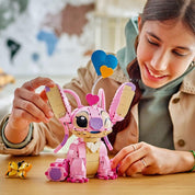 LEGO Disney Angel – Figurine à construire avec ballons et papillon