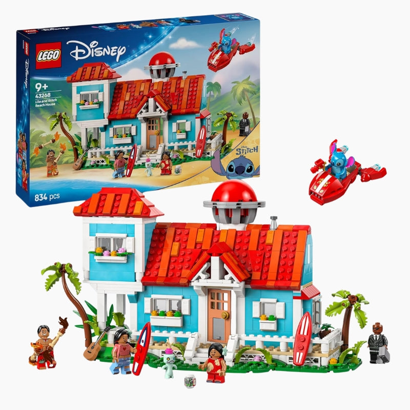 LEGO Disney La Maison sur la Plage de Lilo et Stitch, lego stitch amazon, lego stitch globe