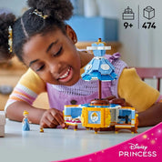 LEGO Disney La Robe de Cendrillon – Set de construction créatif avec présentoir à bijoux