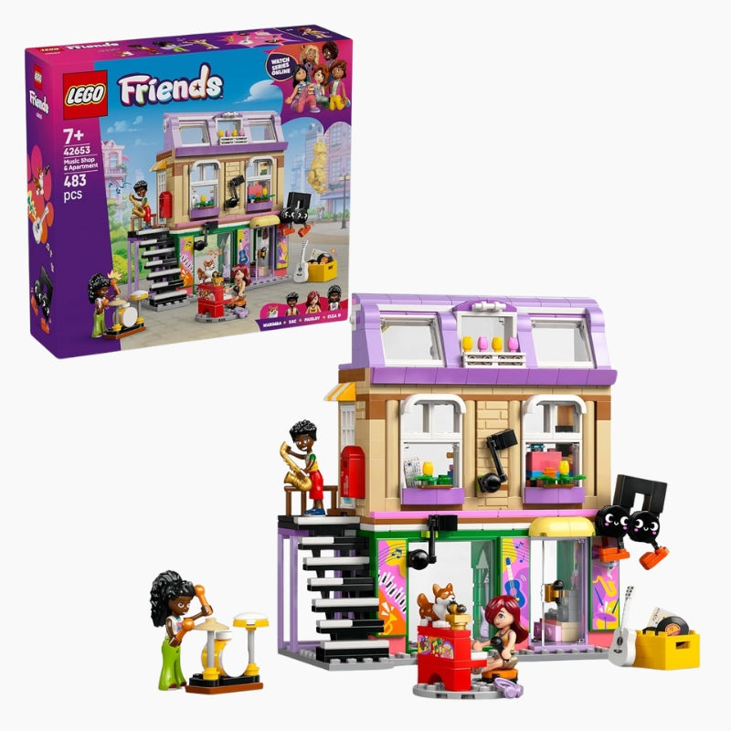 LEGO Friends Le Magasin de Musique et l’Appartement