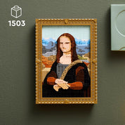 LEGO Art La Joconde – Tableau mural Léonard de Vinci 31213