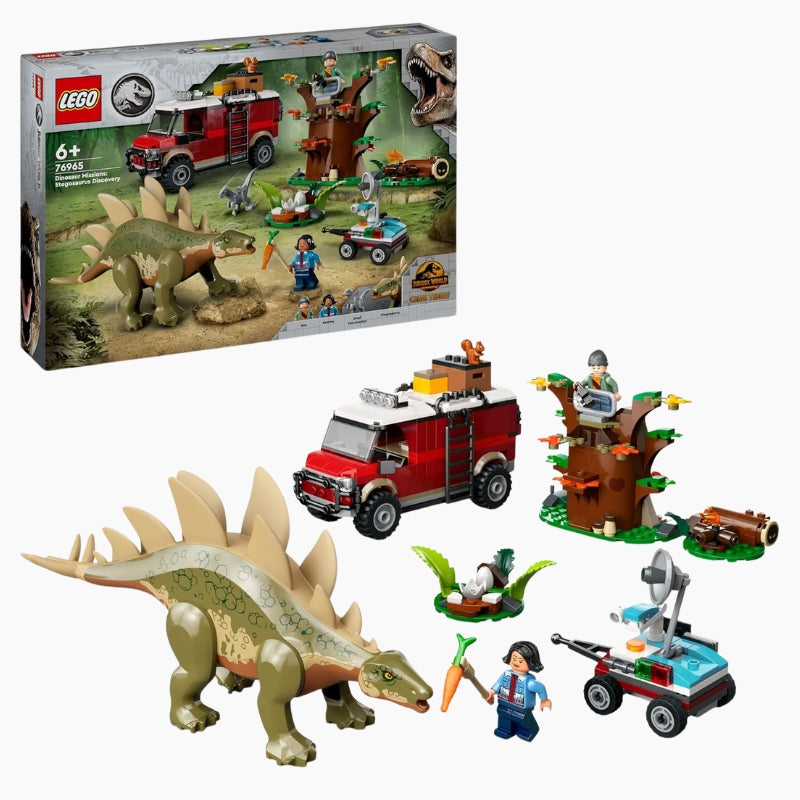 LEGO Jurassic World Découverte du Stégosaure
