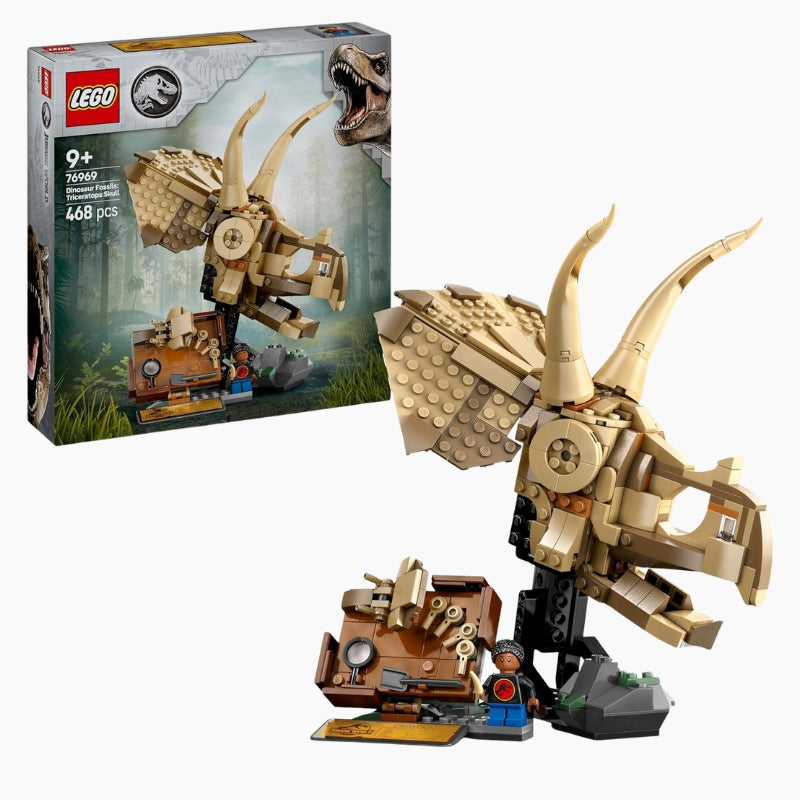 LEGO Jurassic World Le crâne du tricératops