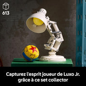 LEGO Lampe Disney Pixar Luxo Jr – Maquette collector articulée pour adulte
