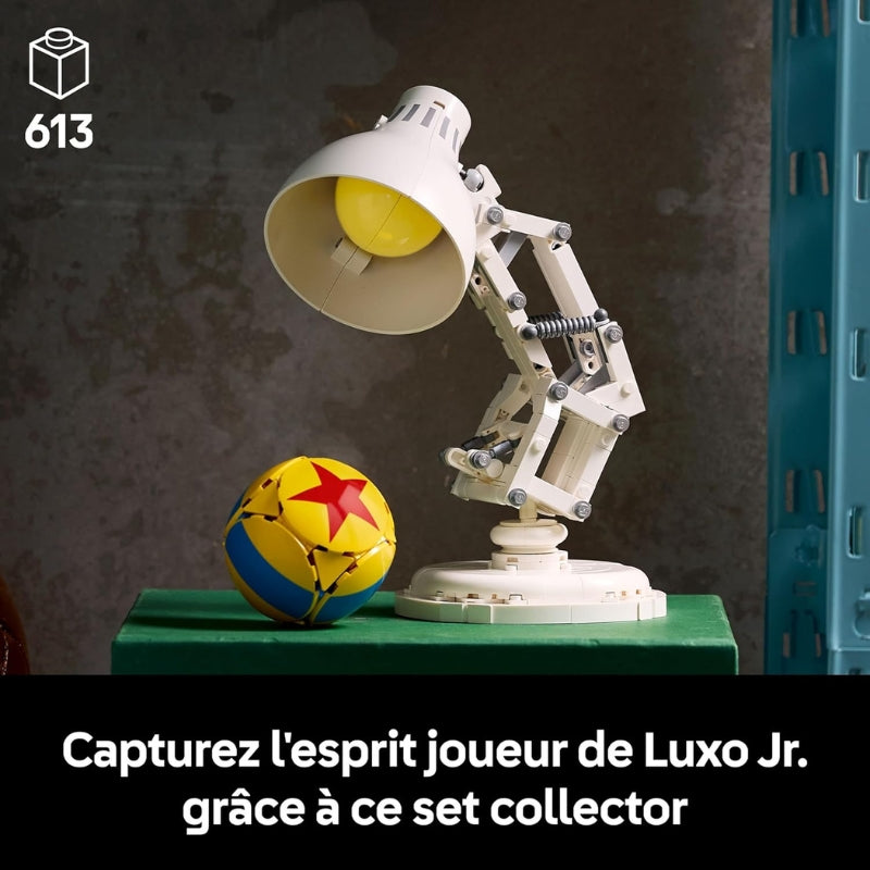 LEGO Lampe Disney Pixar Luxo Jr – Maquette collector articulée pour adulte