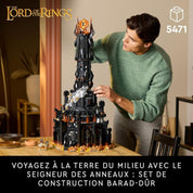 LEGO Le Seigneur des Anneaux Barad-dûr – Set Collector avec l’Œil de Sauron lumineux