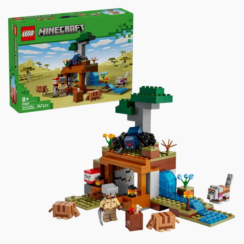 LEGO Minecraft L’Expédition dans la Mine du Tatou