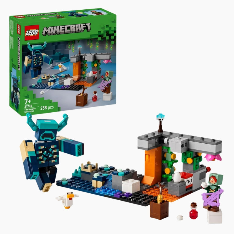 LEGO Minecraft La Rencontre avec Le Warden