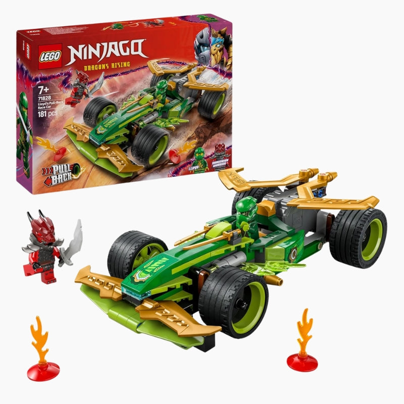 LEGO Ninjago La Voiture de Course à rétrofriction de Lloyd