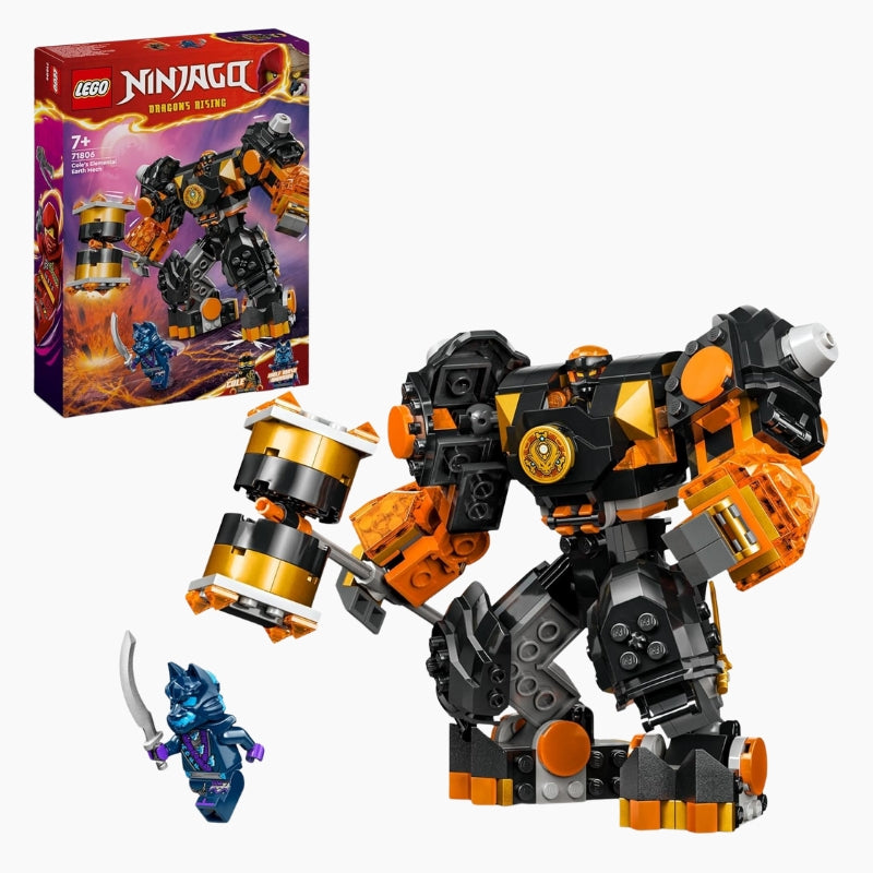 LEGO Ninjago Le Robot Élémentaire de la Terre de Cole