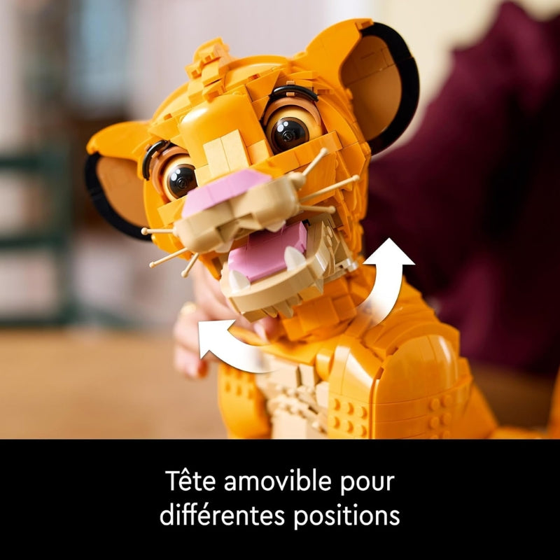 LEGO Simba – Figurine collector pour adultes, Le Roi Lion