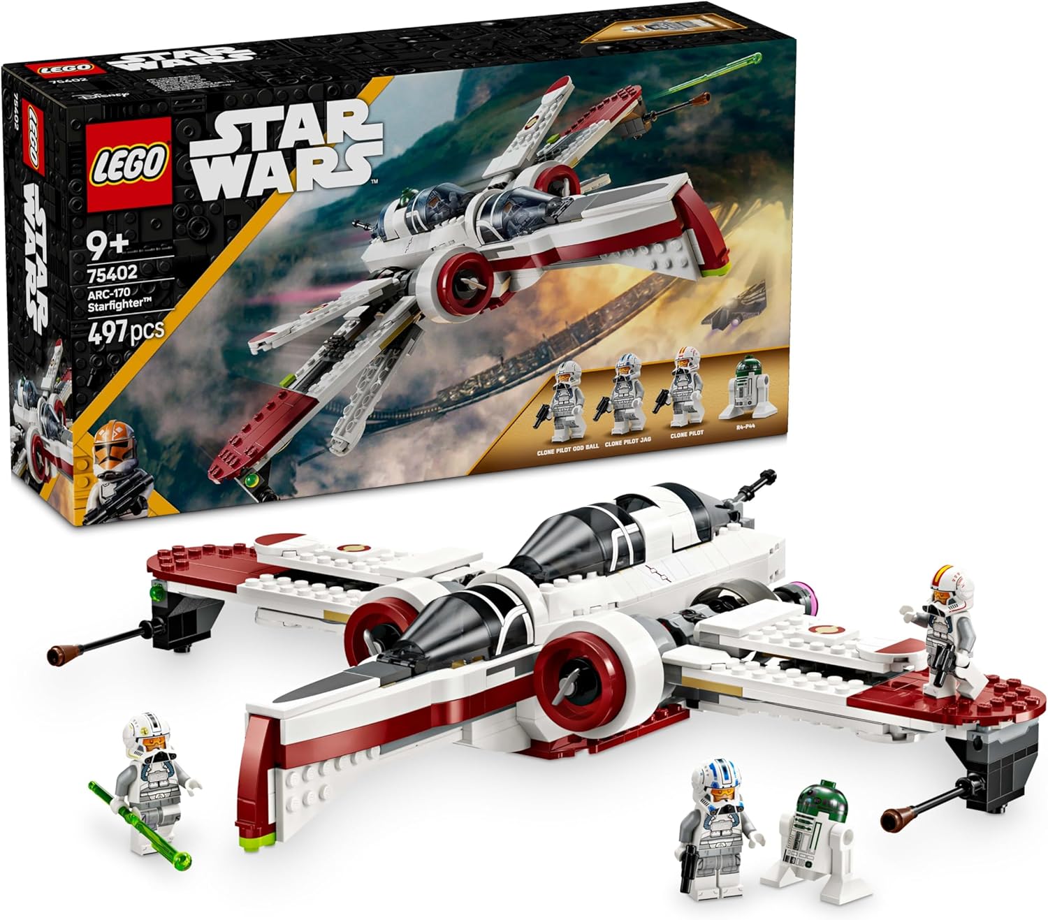 LEGO Star Wars Le Chasseur ARC-170-4