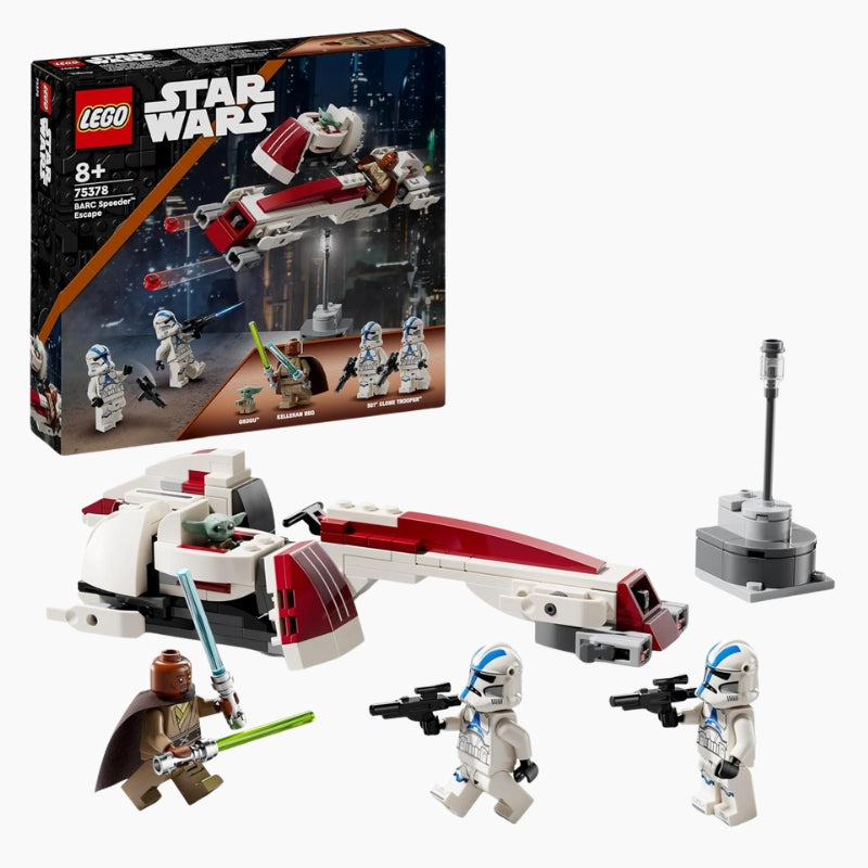 LEGO Star Wars The Mandalorian L’évasion en Speeder BARC