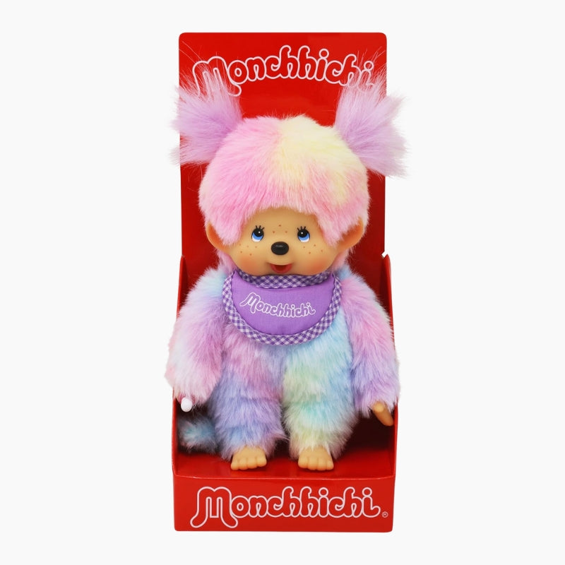 Peluche Kiki 'Arc-en-ciel pastel'