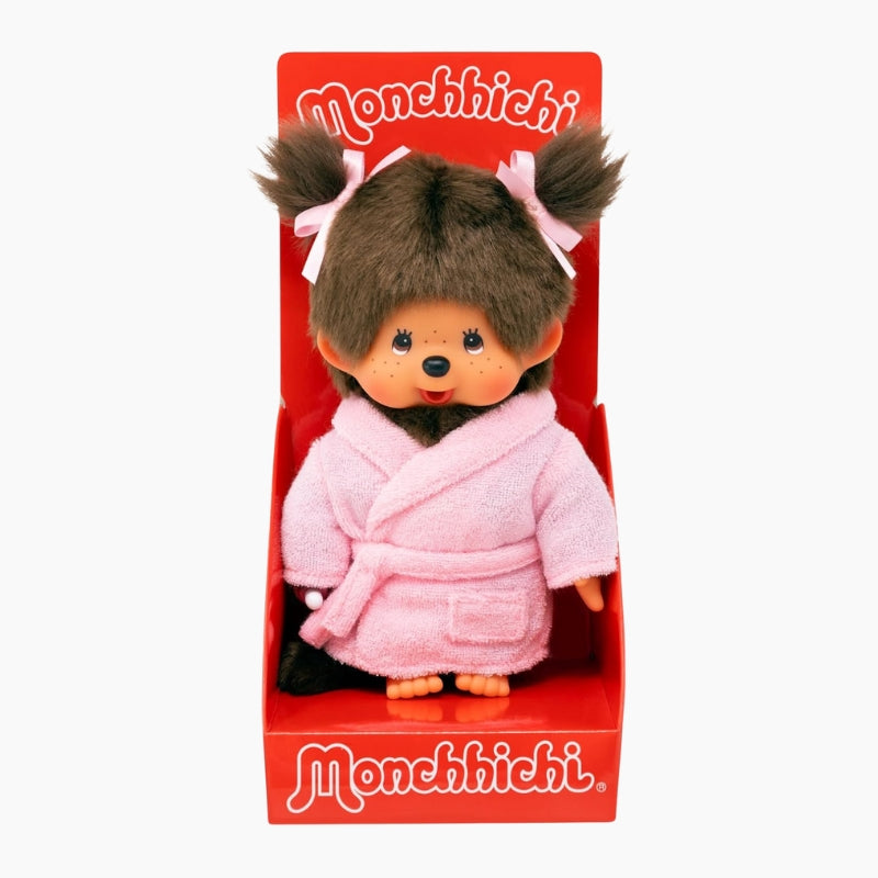 Peluche Kiki 'Peignoir Rose'