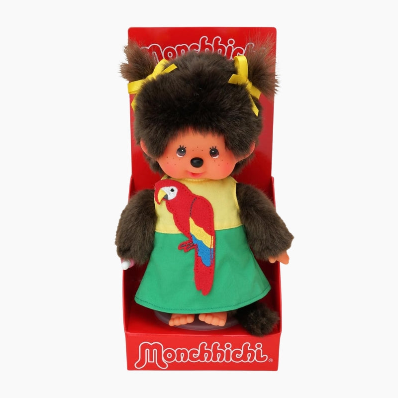 Peluche Kiki 'Perroquet Girl'