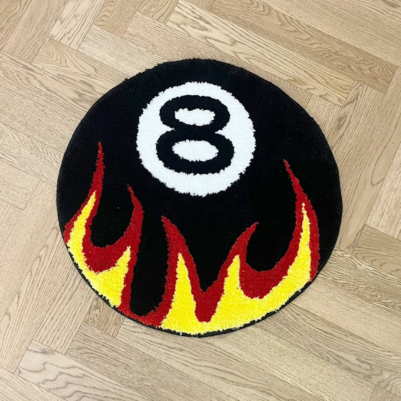 Tapis tufté 'Billard Fire' Jouet Kids