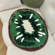 Tapis tufté 52x60cm édition 'Kiwi'